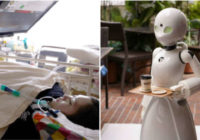Kafejnīca Japānā pieņem darbā gulošus invalīdus: viņi vada robotus-oficiantus
