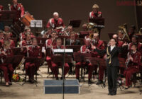Nacionālo bruņoto spēku orķestris sniedz koncertu Jāzepa Vītola Latvijas Mūzikas akadēmijā