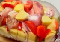 Interesanta recepte, kā pagatavot vistas kājiņas ar dārzeņiem burkā Garšīgi!