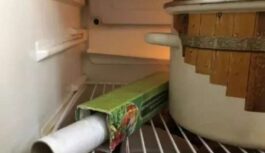 Kāpēc es glabāju pārtikas plēves rulli ledusskapī: tikai daži cilvēki zina par šo triku
