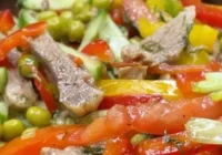 Salāti ar liellopu gaļu: spilgta, aromātiska un garšīga ēdiena recepte
