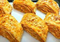 Lavašs, ķirbis un 20 minūtes — lieliska rulete ar kraukšķīgu garoziņu un sulīgu pildījumu